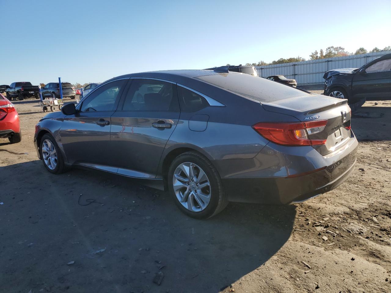 2019 Honda Accord VIN 1HGCV1F16KA163092 Copart auction photo, front end / minor dent/scratches damage thumbnail 2