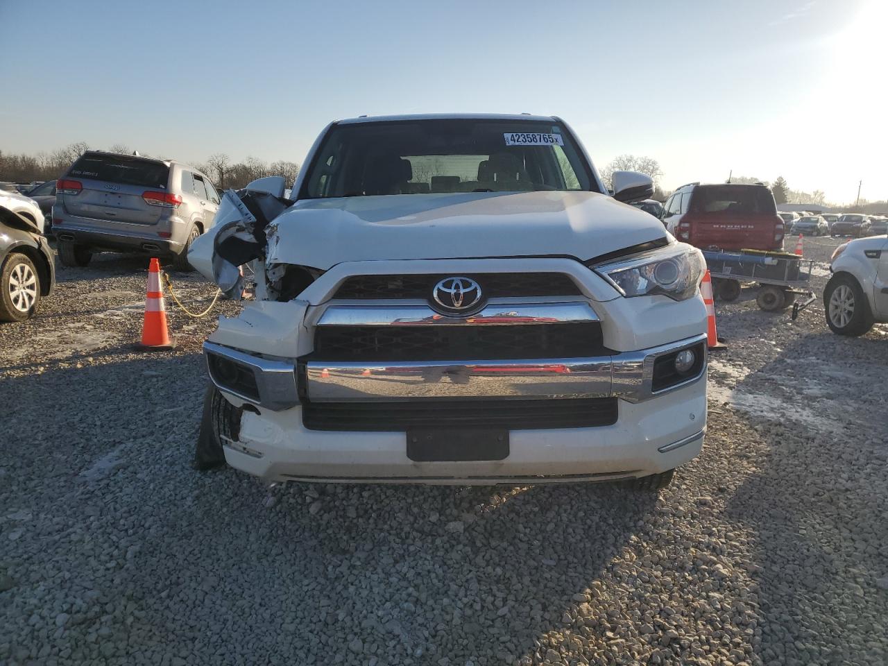 2019 Toyota 4Runner VIN JTEBU5JR2K5706685 Copart auction photo, all over damage thumbnail 5