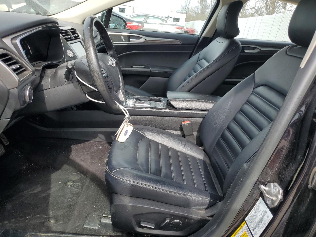 2019 Ford Fusion VIN 3FA6P0MU3KR180750 Copart auction photo, front end / side damage thumbnail 7