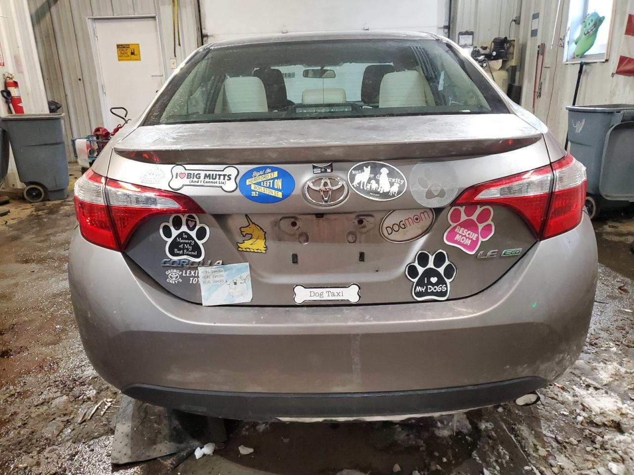 2016 Toyota Corolla VIN 2T1BPRHE5GC740958 Copart auction photo, front end / side damage thumbnail 6