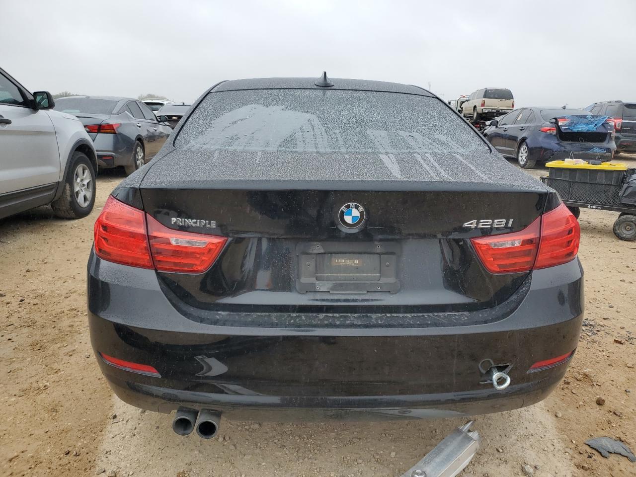 2014 BMW 4er VIN WBA3N7C53EK220692 Copart auction photo, front end damage thumbnail 6