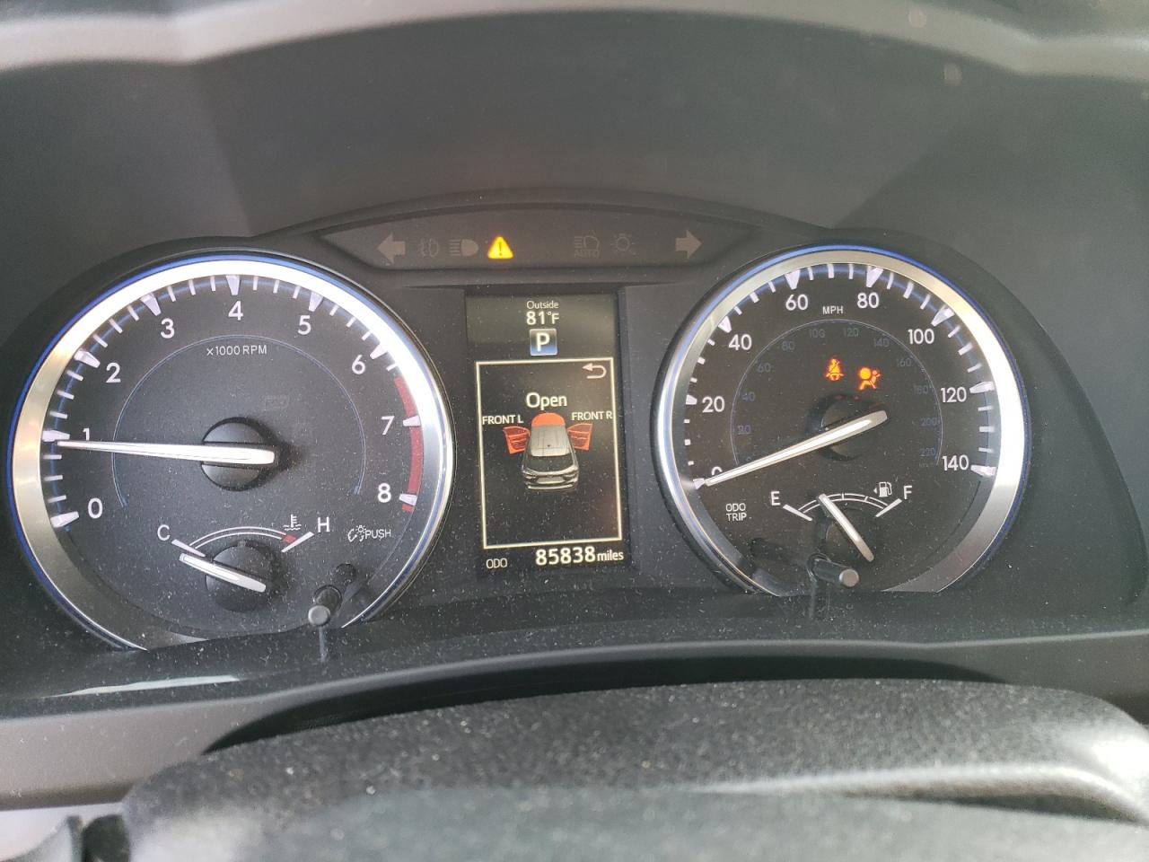 2015 Toyota Highlander VIN 5TDKKRFHXFS105705 Copart auction photo, all over damage thumbnail 9