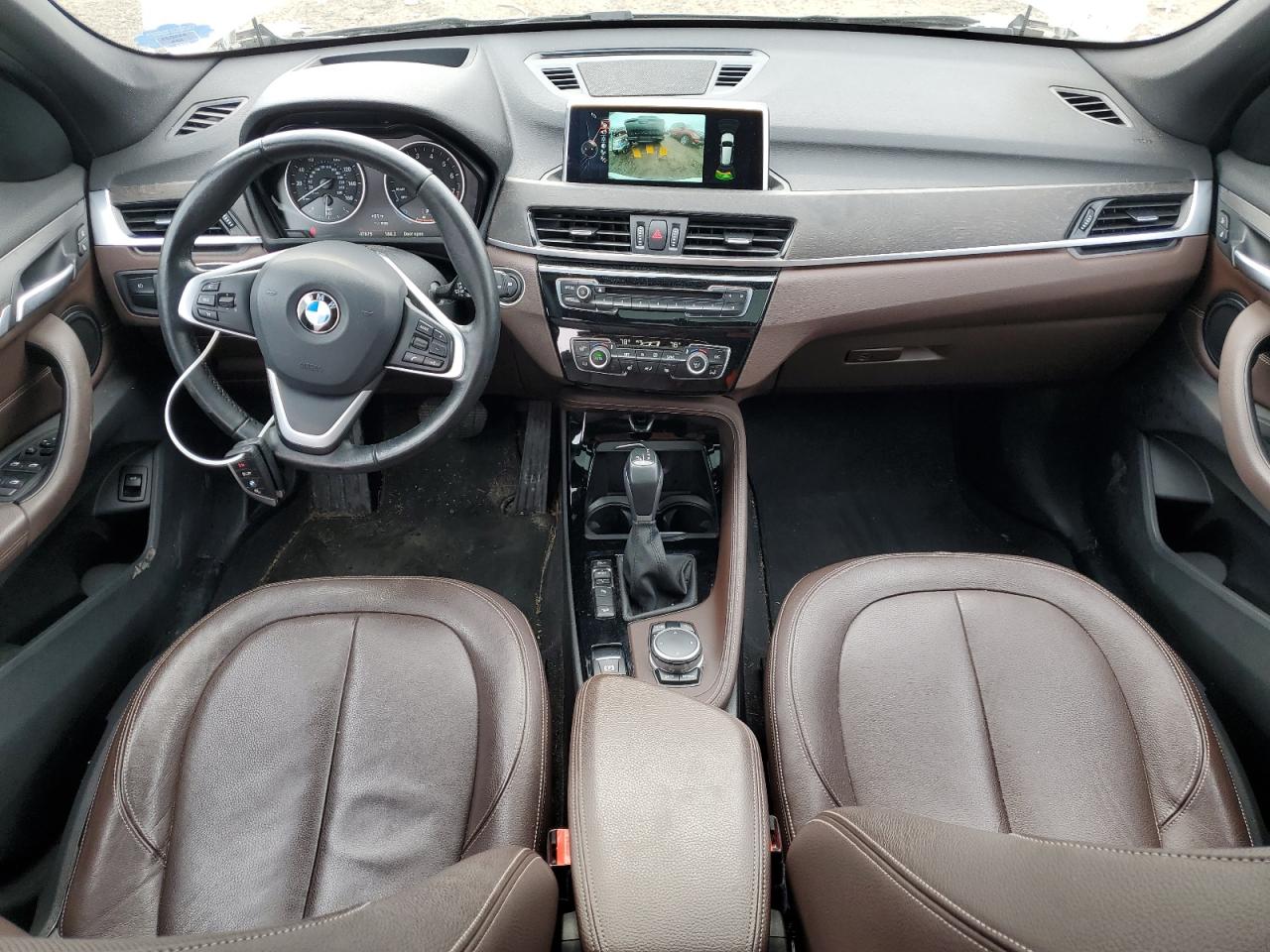 2016 BMW X1 VIN WBXHT3C33GP882741 Copart auction photo, front end / minor dent/scratches damage thumbnail 8