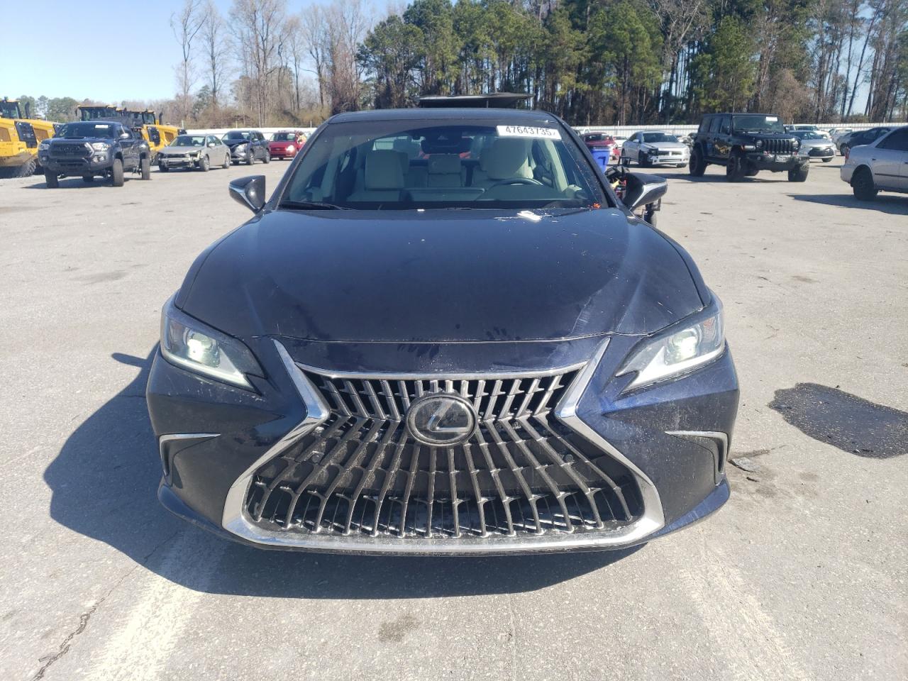 2024 Lexus ES VIN 58ADZ1B11RU175984 Copart auction photo, burn damage thumbnail 5
