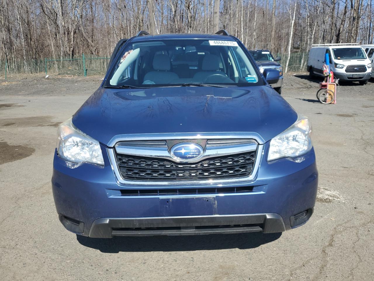 2014 Subaru Forester VIN JF2SJAECXEH544157 Copart auction photo, side damage thumbnail 5