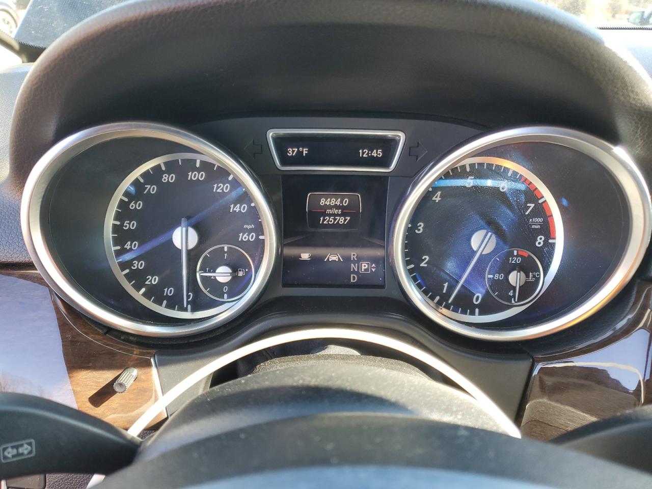 2013 Mercedes-Benz M-klasse VIN 4JGDA5HB0DA211714 Copart auction photo, front end damage thumbnail 9