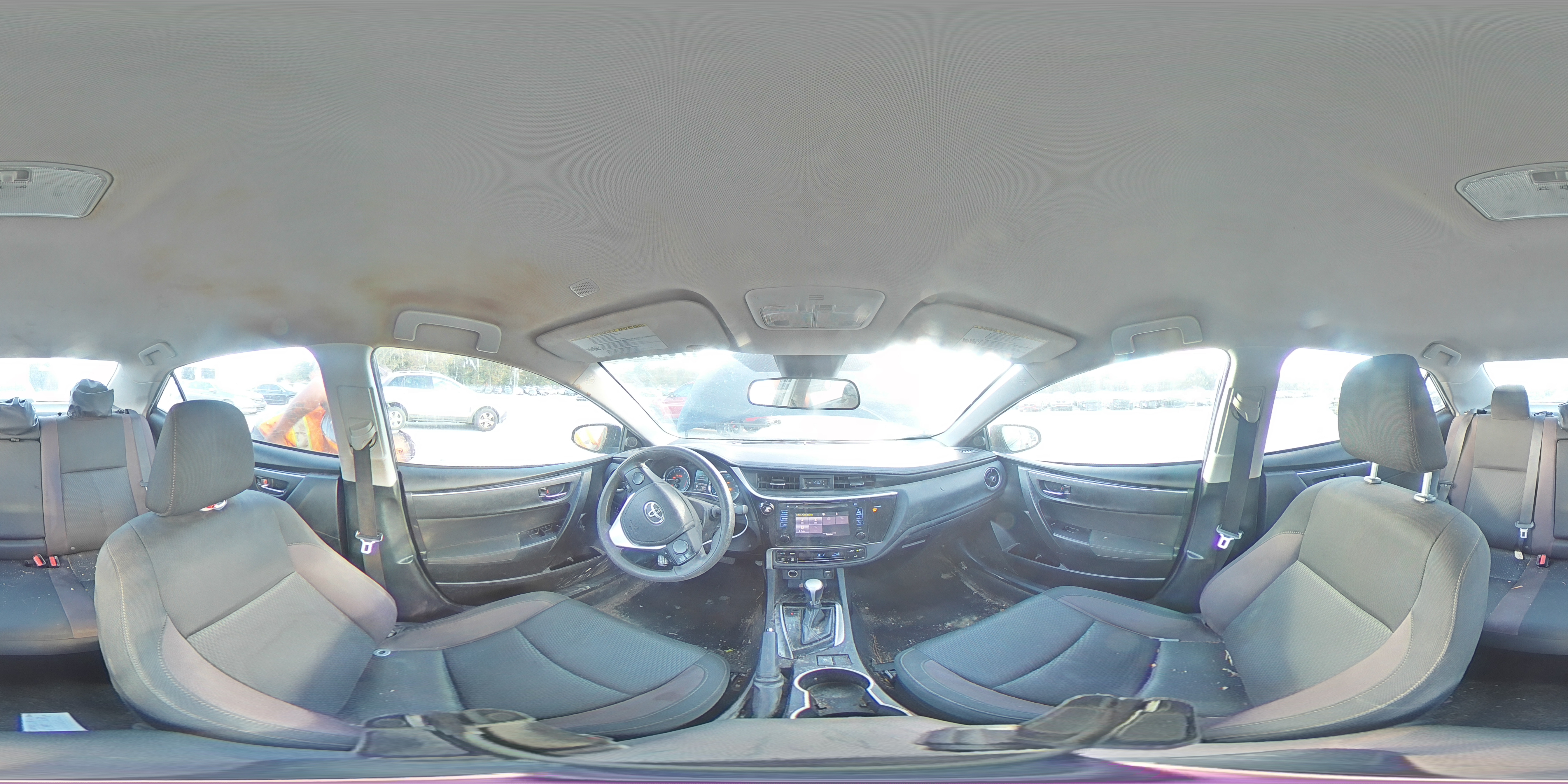 2019 Toyota Corolla VIN 5YFBURHE2KP863988 Copart auction photo, front end damage thumbnail 12