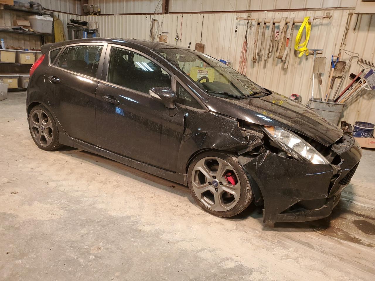2014 Ford Fiesta VIN 3FADP4GX1EM179716 Copart auction photo, front end / minor dent/scratches damage thumbnail 4