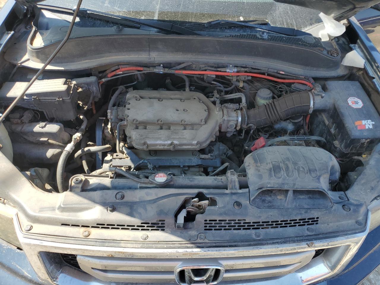 2009 Honda Ridgeline VIN 2HJYK16469H500343 Copart auction photo, front end damage thumbnail 13