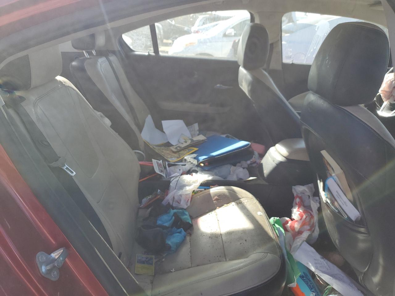 2012 Chevrolet Volt VIN 1G1RB6E47CU106452 Copart auction photo, all over damage thumbnail 10