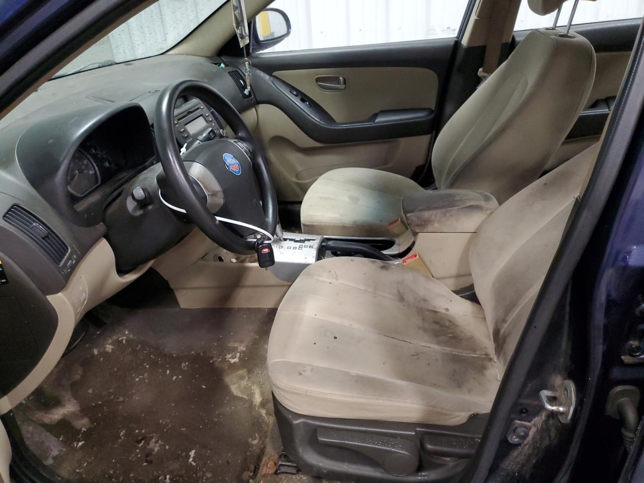 2008 Hyundai Elantra VIN KMHDU46D18U408546 Copart auction photo, all over damage thumbnail 7