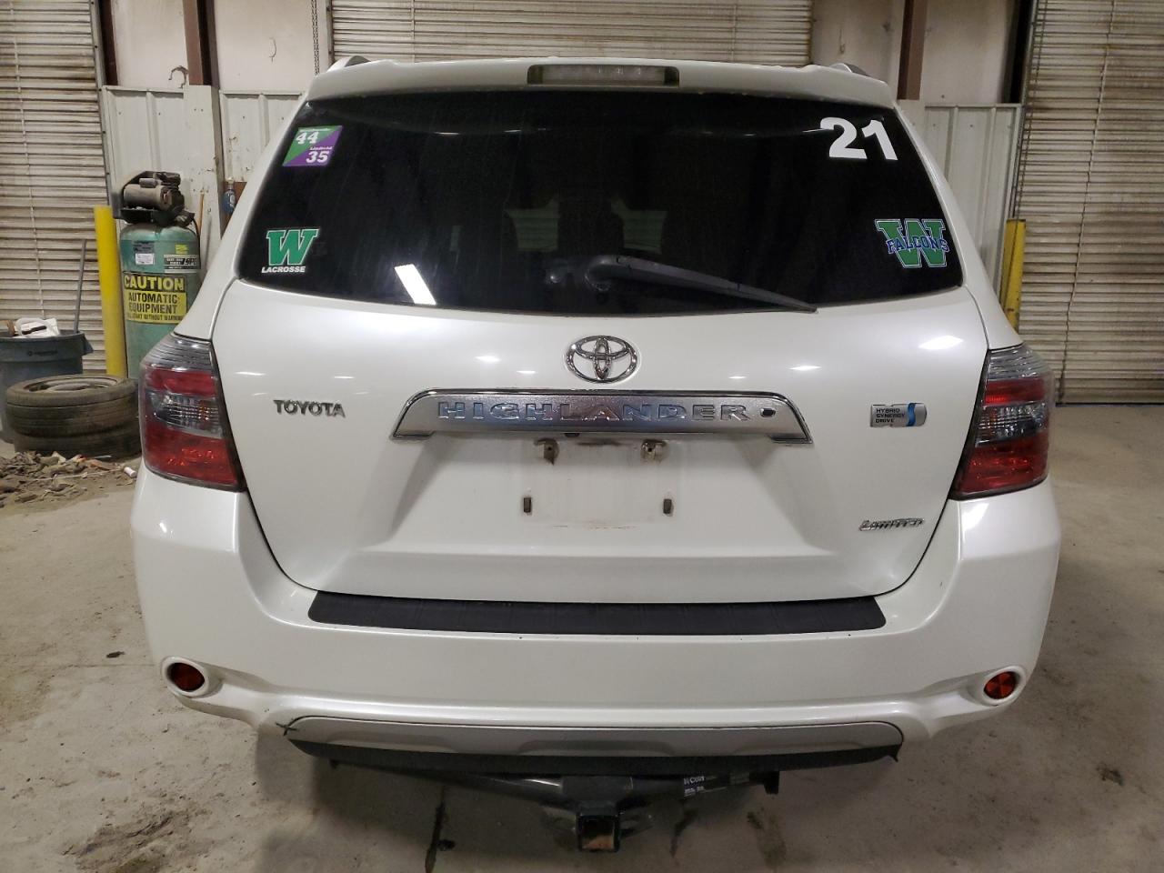 2009 Toyota Highlander VIN JTEEW44A092033205 Copart auction photo, front end damage thumbnail 6
