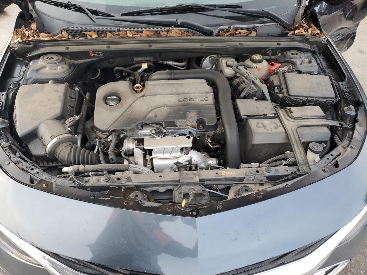 2019 Chevrolet Malibu VIN 1G1ZD5ST7KF112707 Copart auction photo, side / front end damage thumbnail 11