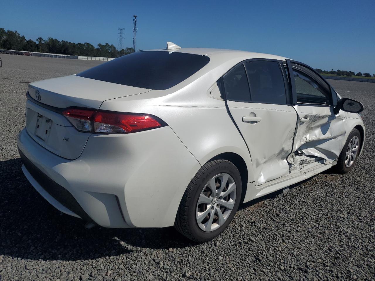 2020 Toyota Corolla VIN JTDEPRAE3LJ004378 Copart auction photo, side / minor dent/scratches damage thumbnail 3