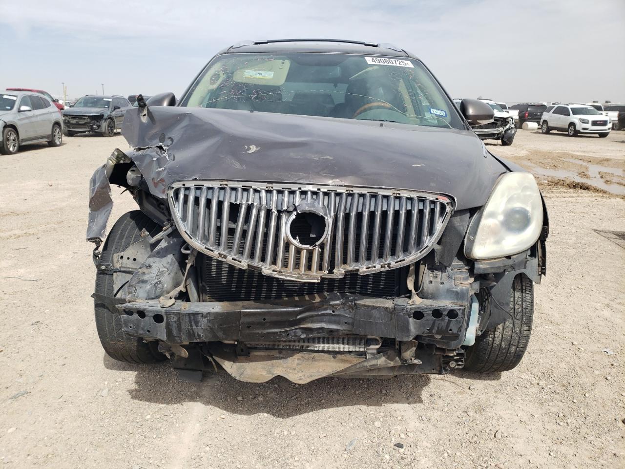 2012 Buick Enclave VIN 5GAKRBED3CJ200683 Copart auction photo, front end damage thumbnail 5