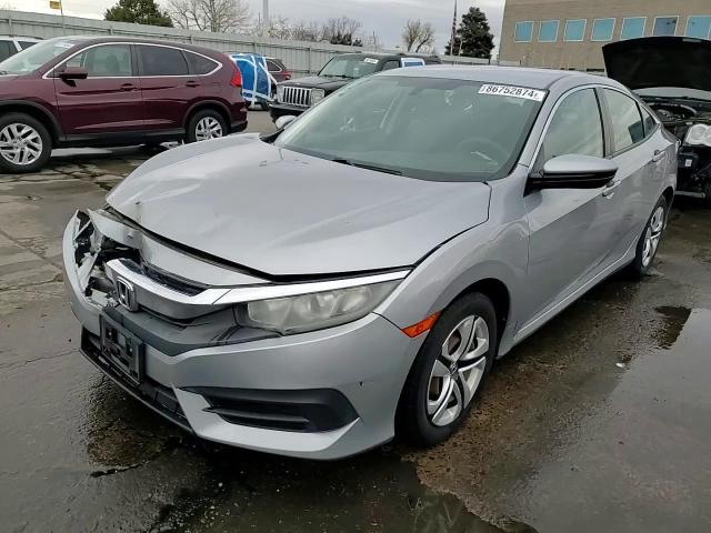 2016 Honda Civic VIN 19XFC2F50GE024798 Copart auction photo, front end damage thumbnail 13