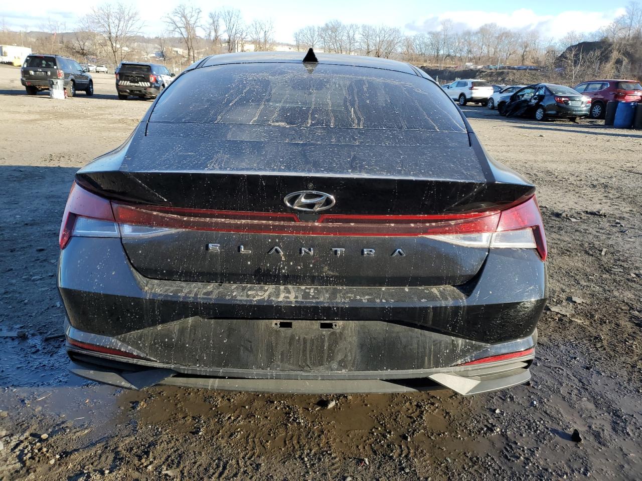2021 Hyundai Elantra VIN 5NPLL4AG5MH017635 Copart auction photo, front end damage thumbnail 6