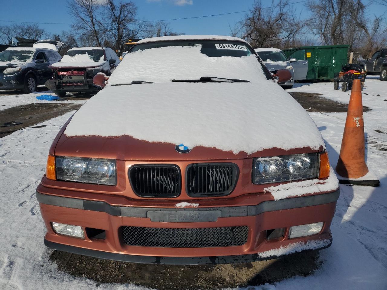 1997 BMW M3 VIN WBSCD9329VEE06884 Copart auction photo, minor dent/scratches damage thumbnail 5