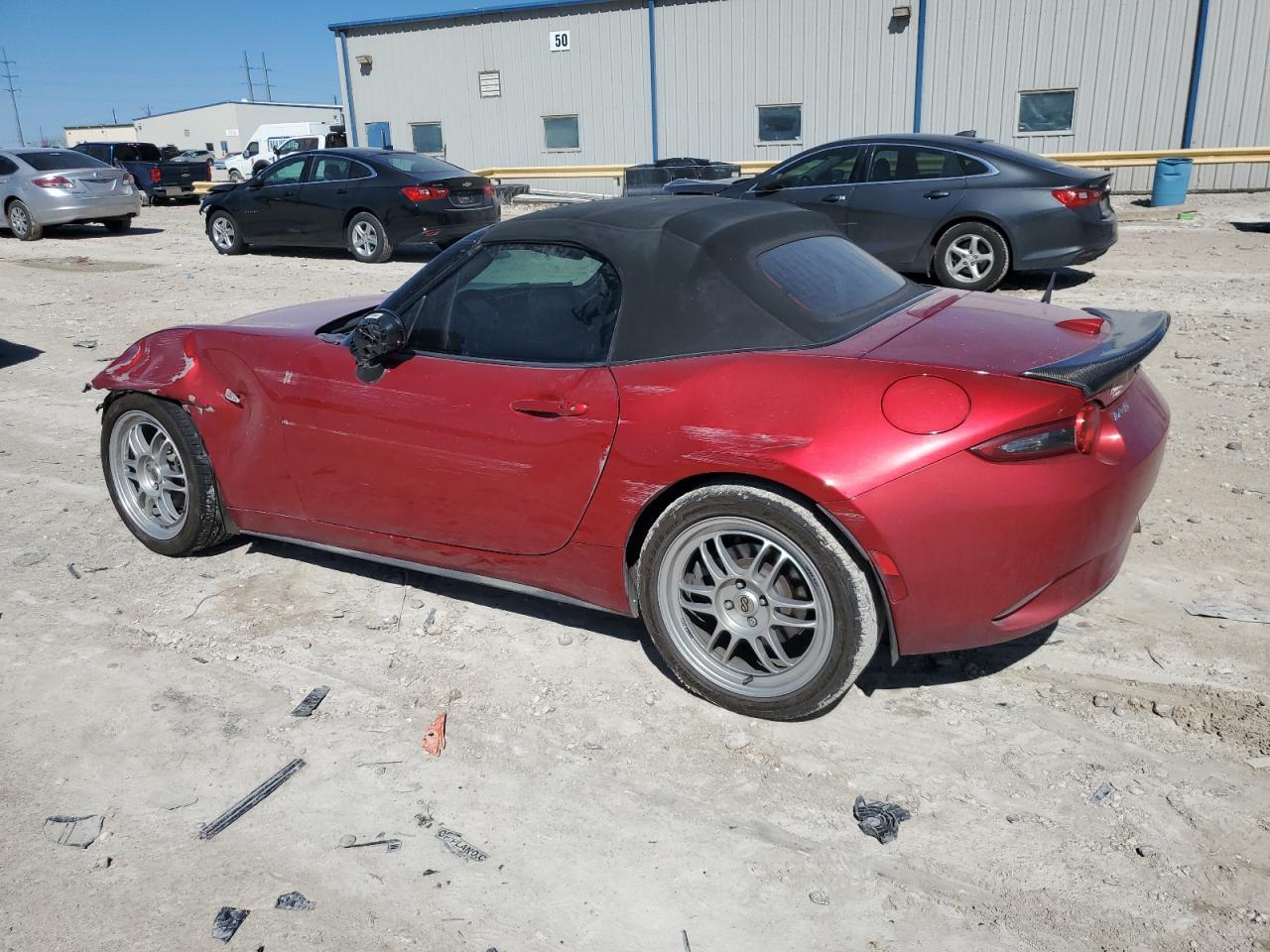 2016 Mazda MX-5 VIN JM1NDAC77G0114385 Copart auction photo, front end damage thumbnail 2