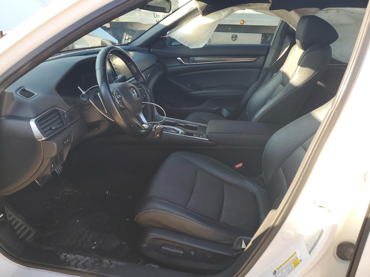 2019 Honda Accord VIN 1HGCV2F35KA026684 Copart auction photo, front end / side damage thumbnail 7