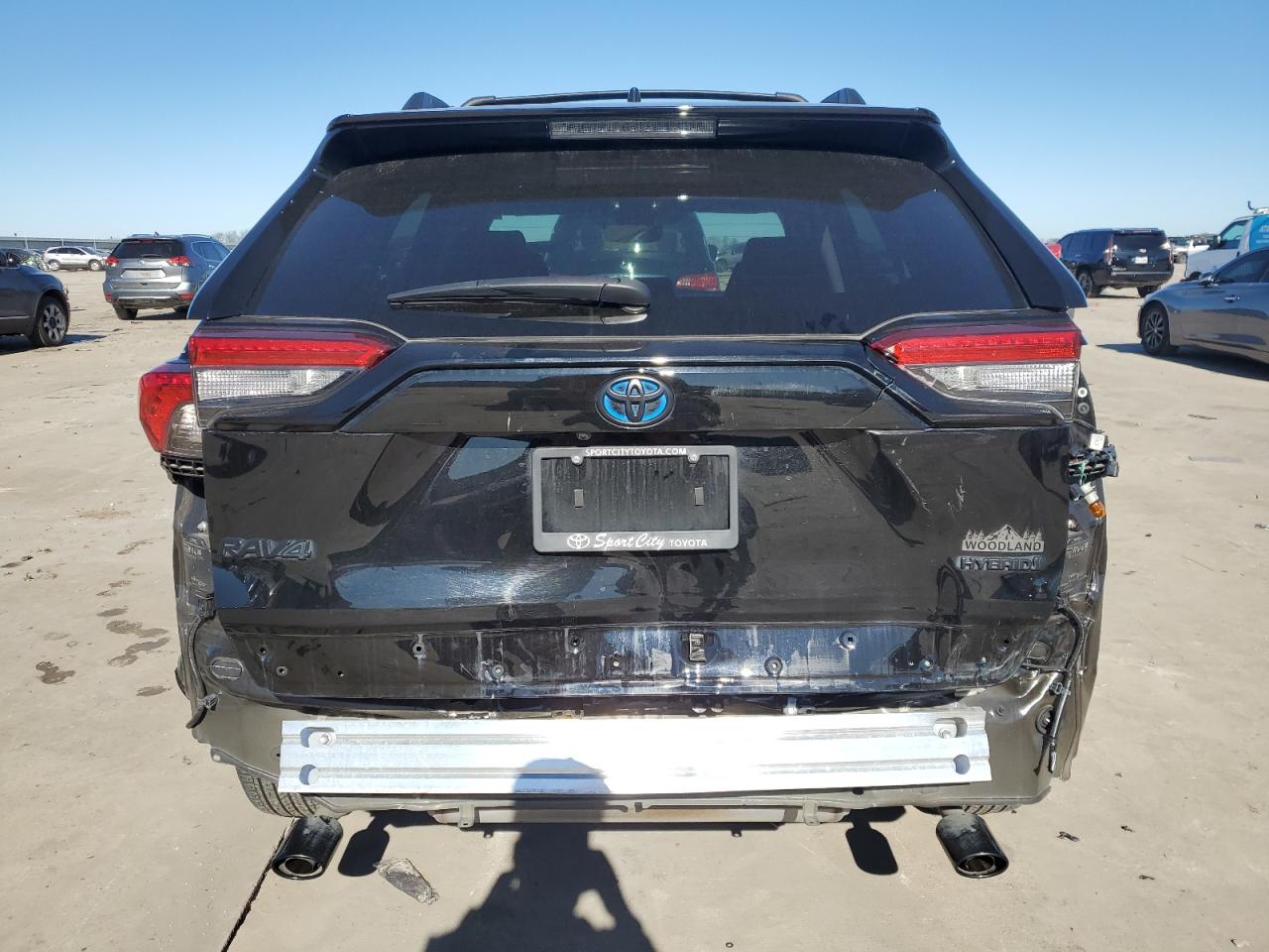 2023 Toyota RAV 4 VIN 2T3UWRFV4PW179172 Copart auction photo, rear end / front end damage thumbnail 6
