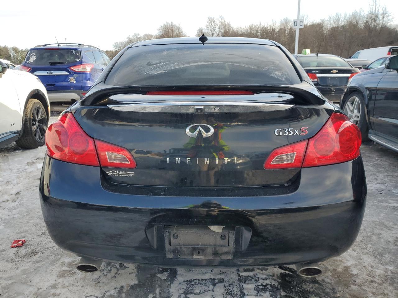2008 Infiniti G VIN JNKBV61F18M273077 Copart auction photo, front end / minor dent/scratches damage thumbnail 6