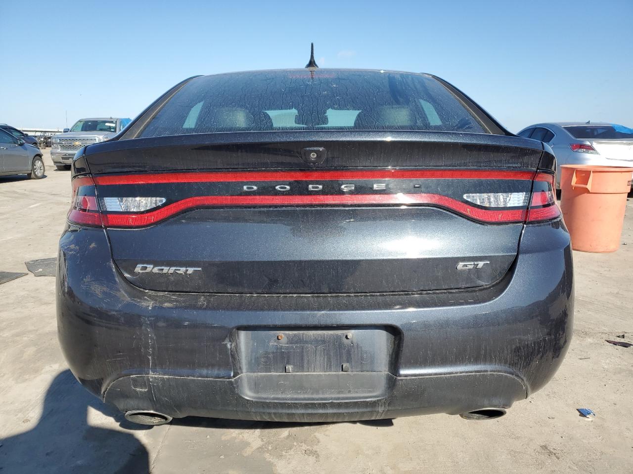 2014 Dodge Dart VIN 1C3CDFEB3ED706494 Copart auction photo, front end / side damage thumbnail 6