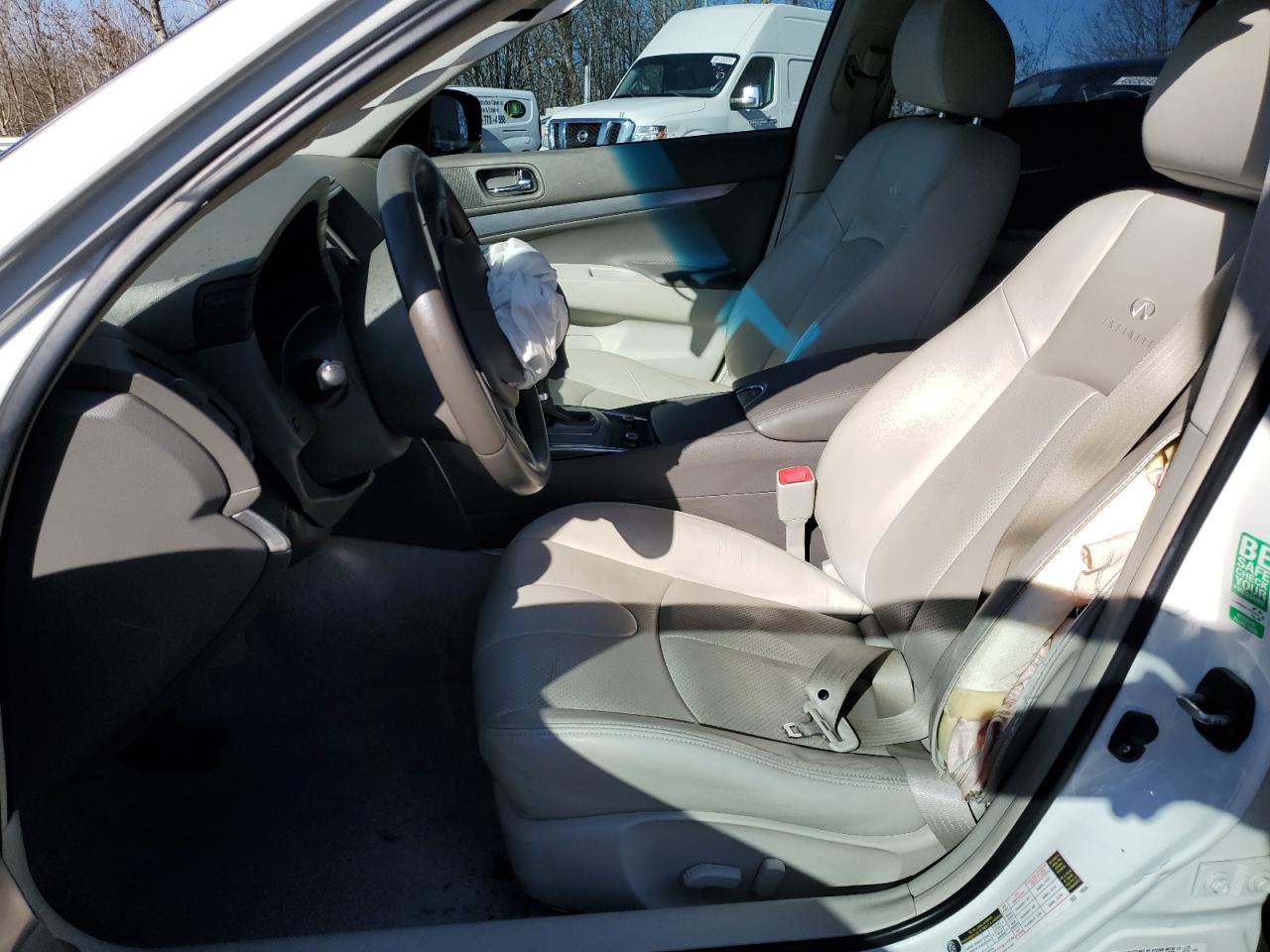 2011 Infiniti G VIN JN1DV6AP3BM602326 Copart auction photo, all over damage thumbnail 7