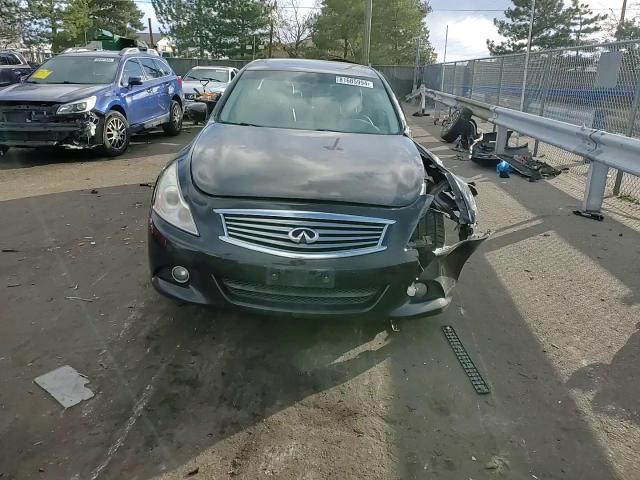 2012 Infiniti G VIN JN1CV6ARXCM682545 Copart auction photo, side / front end damage thumbnail 11