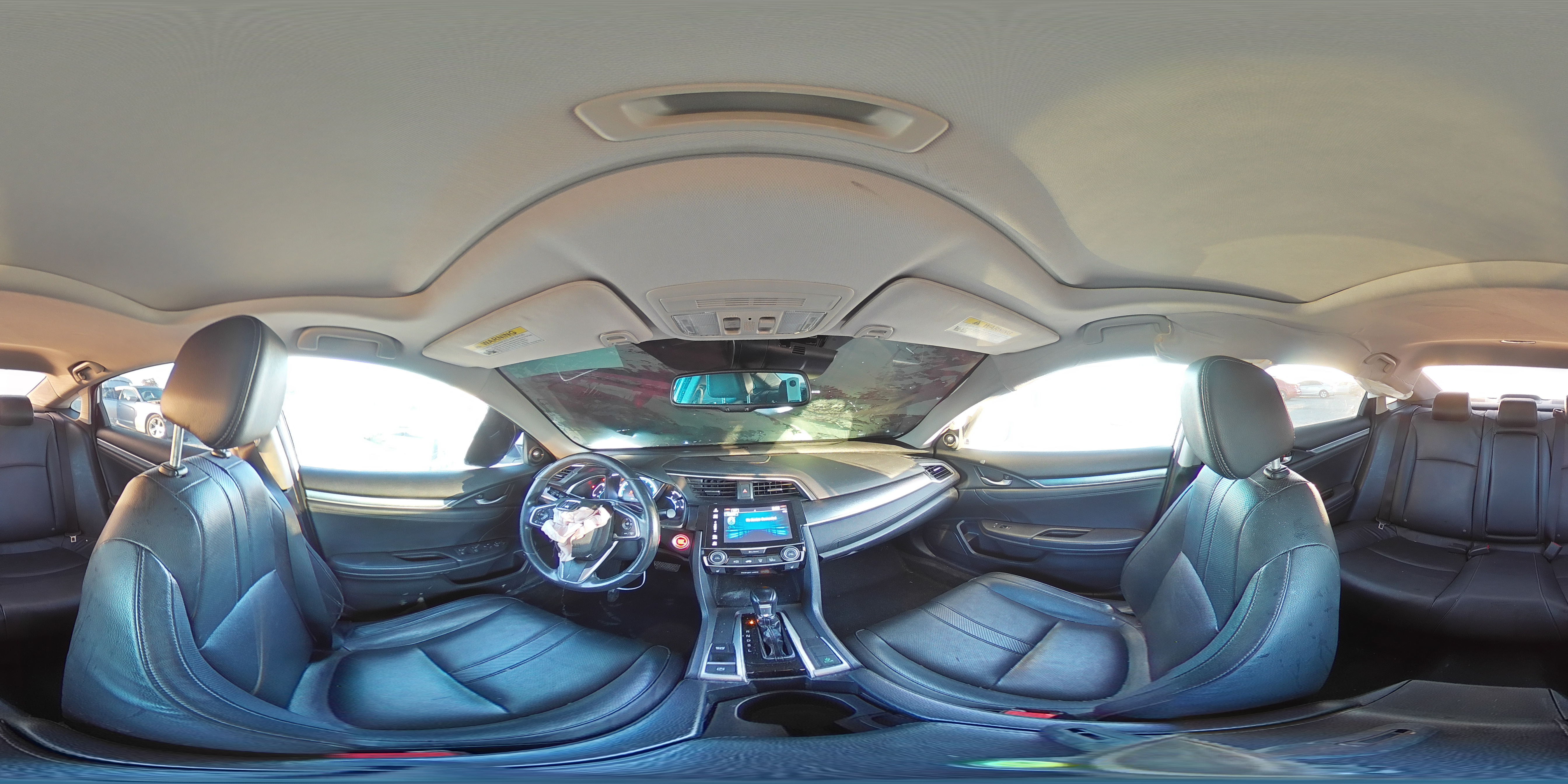 2016 Honda Civic VIN 2HGFC1F95GH655176 Copart auction photo, front end damage thumbnail 13