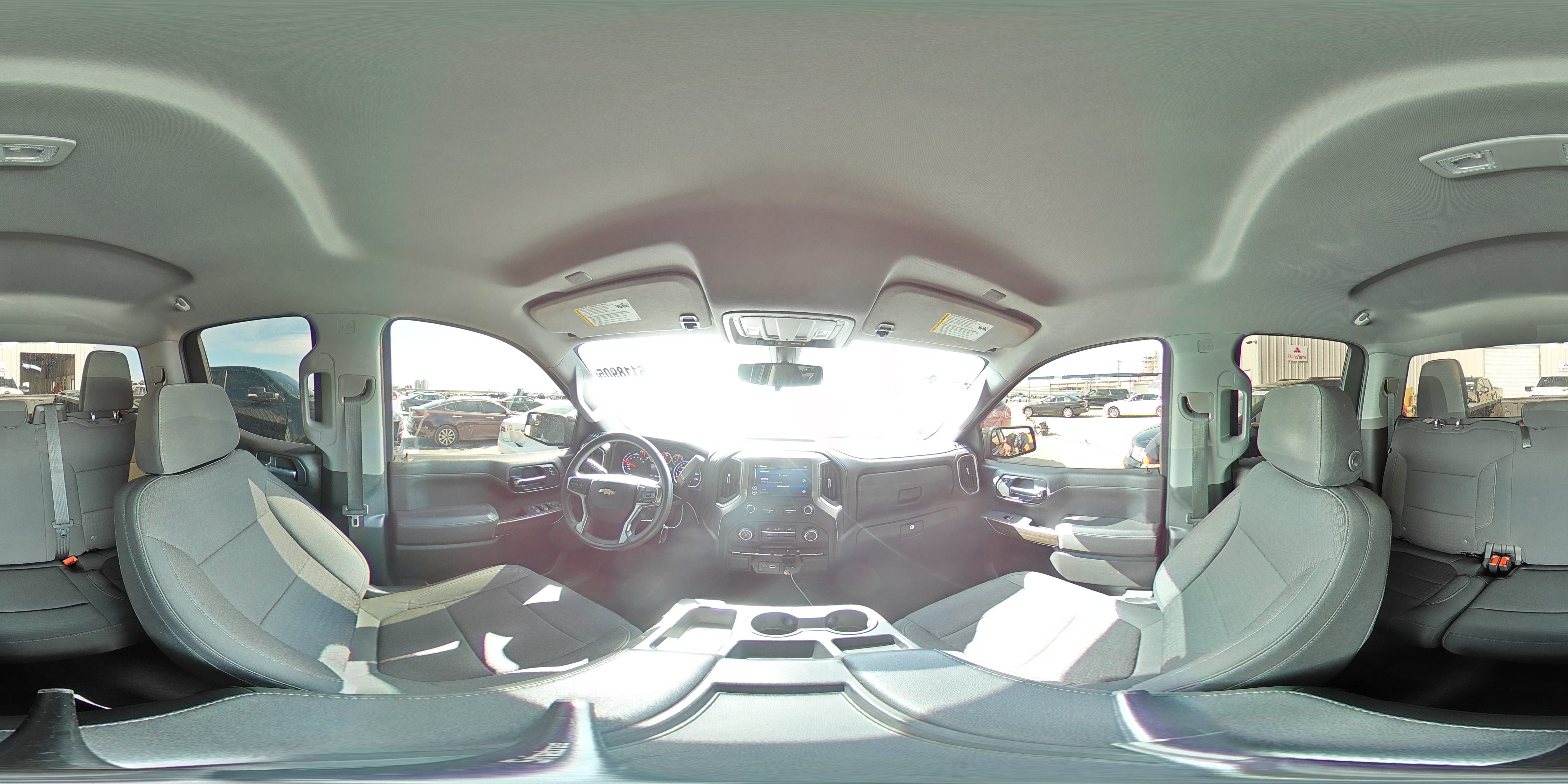 2020 Chevrolet Silverado VIN 1GCRYDED3LZ252697 Copart auction photo, side / front end damage thumbnail 14
