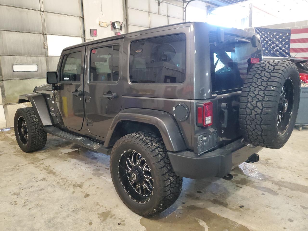 2016 Jeep Wrangler VIN 1C4HJWEG6GL298510 Copart auction photo, all over damage thumbnail 2