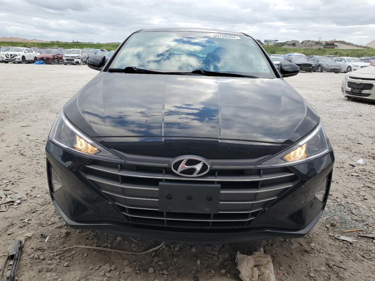 2020 Hyundai Elantra VIN KMHD74LF8LU980977 Copart auction photo, rear end / minor dent/scratches damage thumbnail 5
