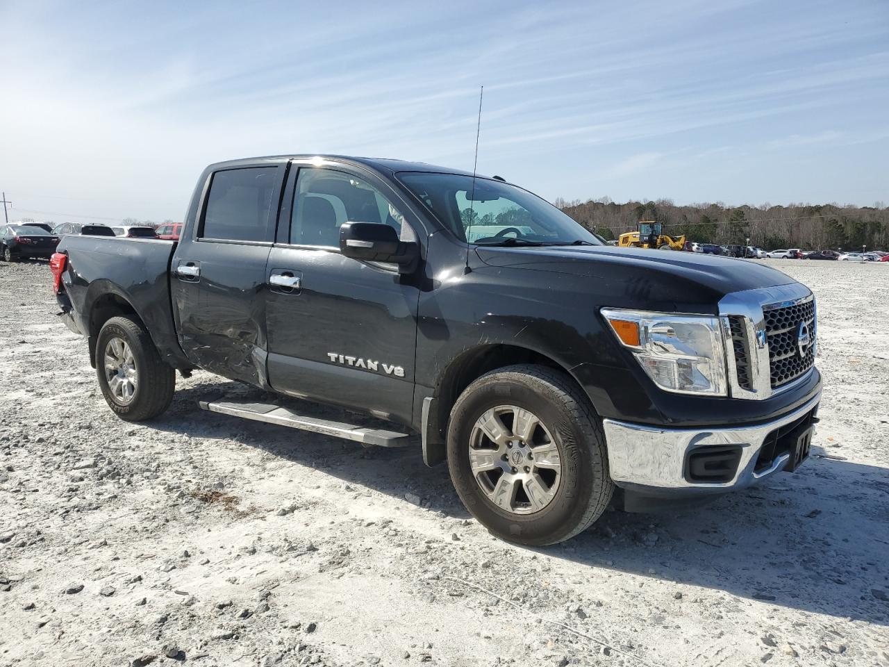 2018 Nissan Titan VIN 1N6AA1EJ0JN504302 Copart auction photo, rear end / side damage thumbnail 4