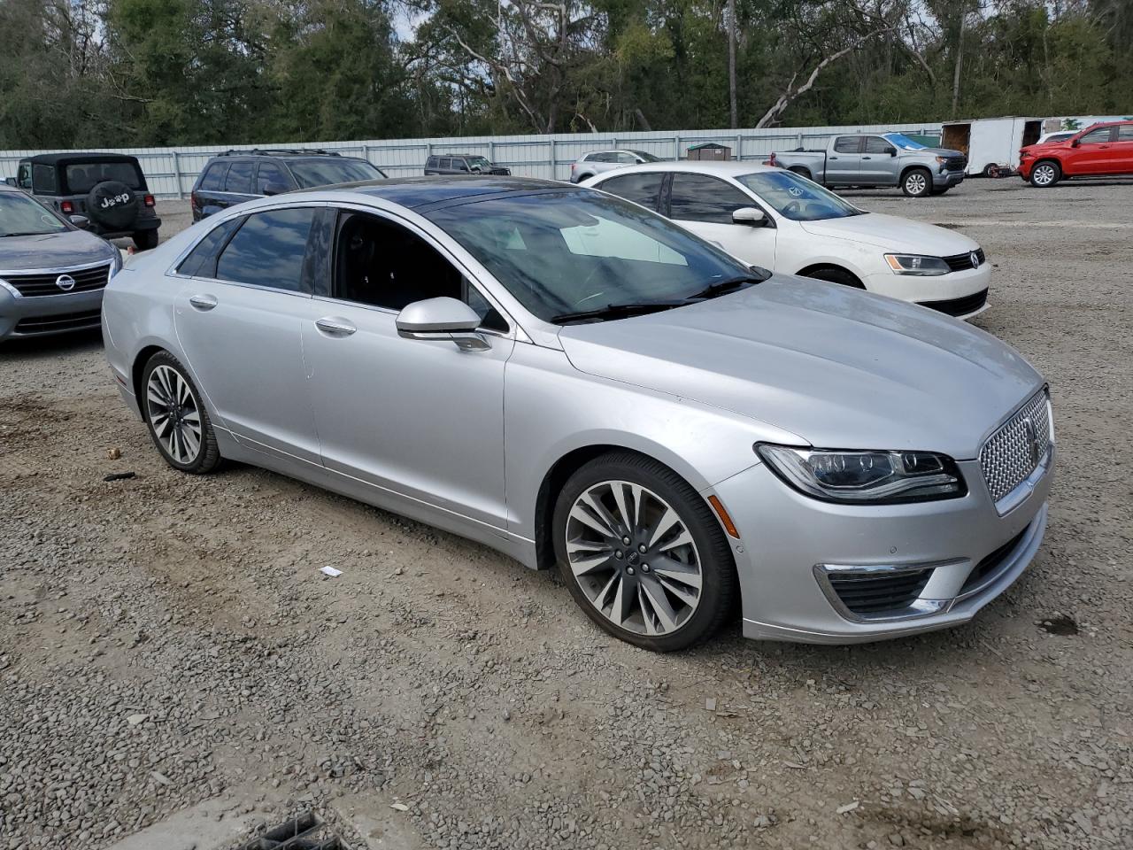 2019 Lincoln MKZ VIN 3LN6L5E99KR629213 Copart auction photo, water/flood damage thumbnail 4