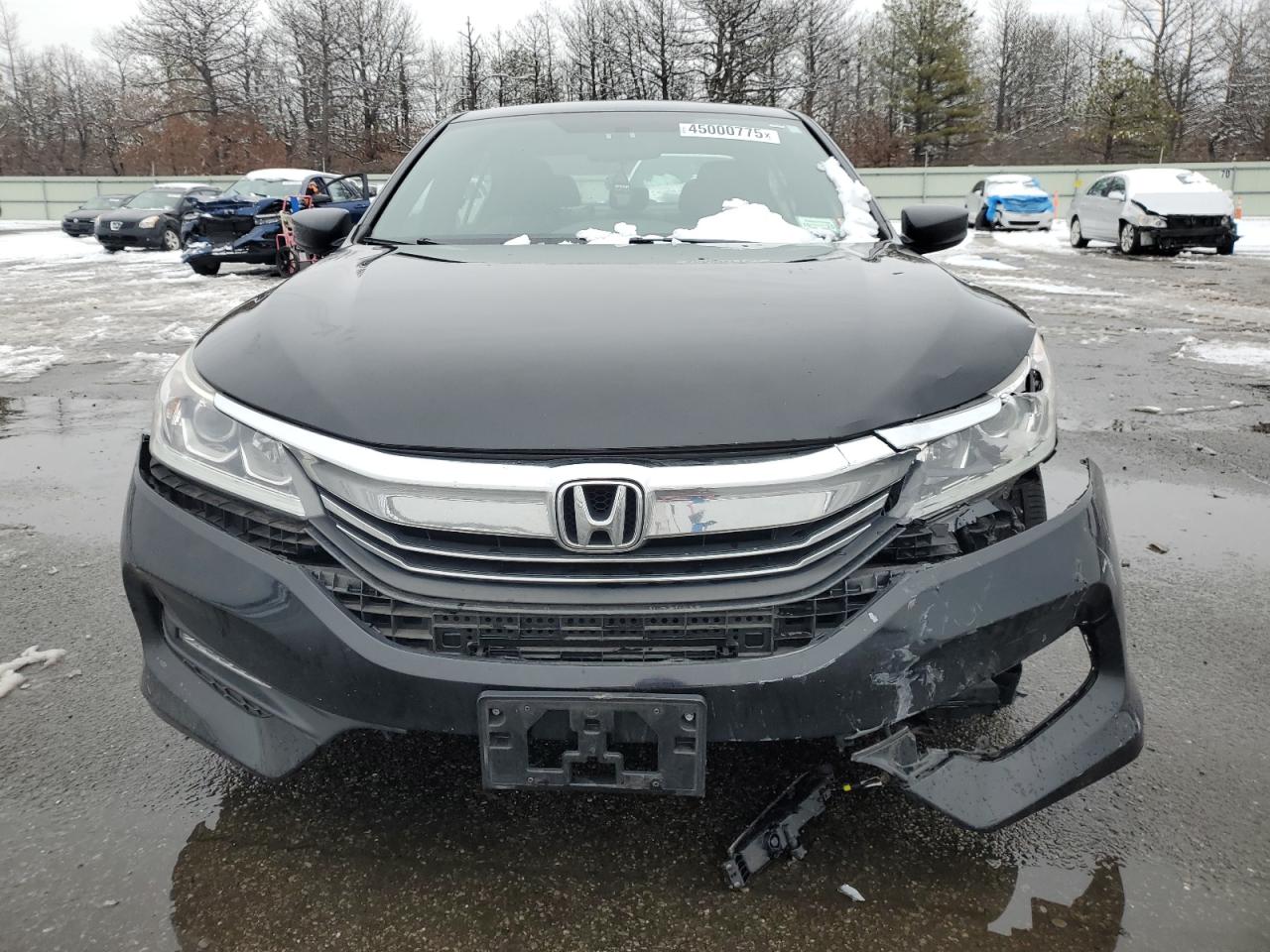 2017 Honda Accord VIN 1HGCR2F10HA025776 Copart auction photo, front end / minor dent/scratches damage thumbnail 5