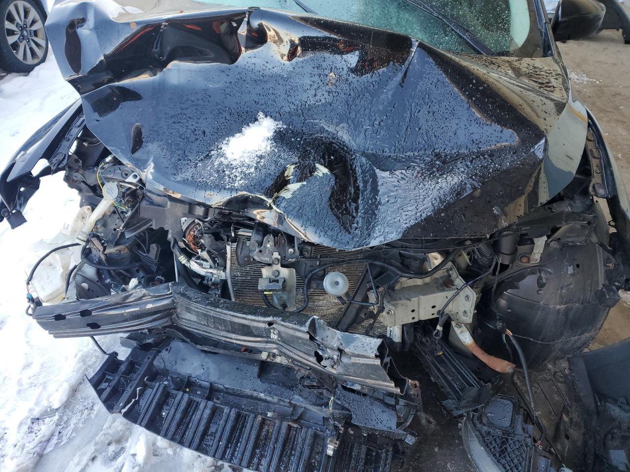 2019 Nissan Sentra VIN 3N1AB7AP7KY265903 Copart auction photo, front end damage thumbnail 13
