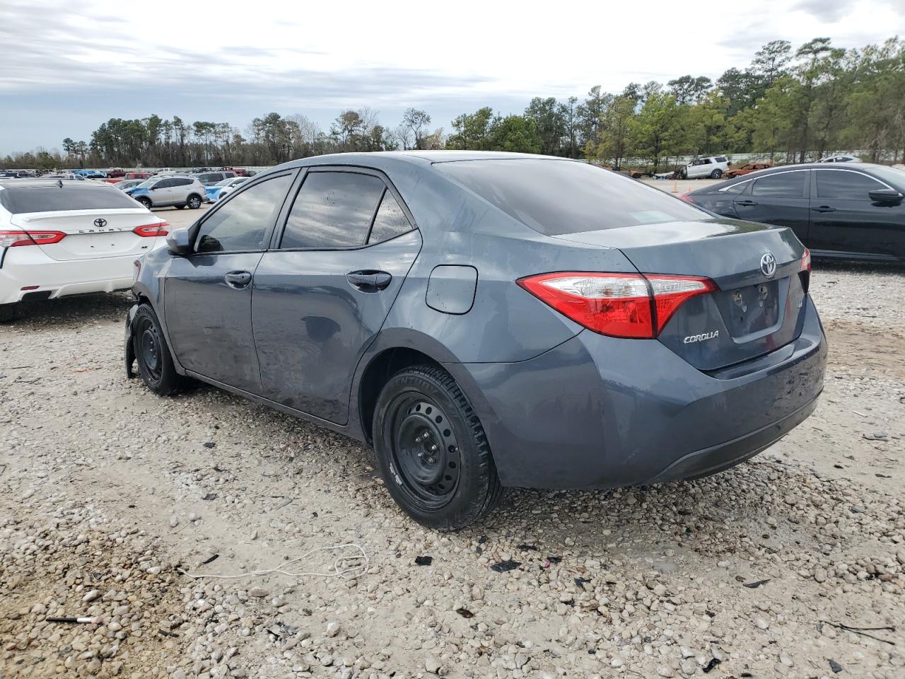 2016 Toyota Corolla VIN 5YFBURHE9GP567860 Copart auction photo, front end / side damage thumbnail 2