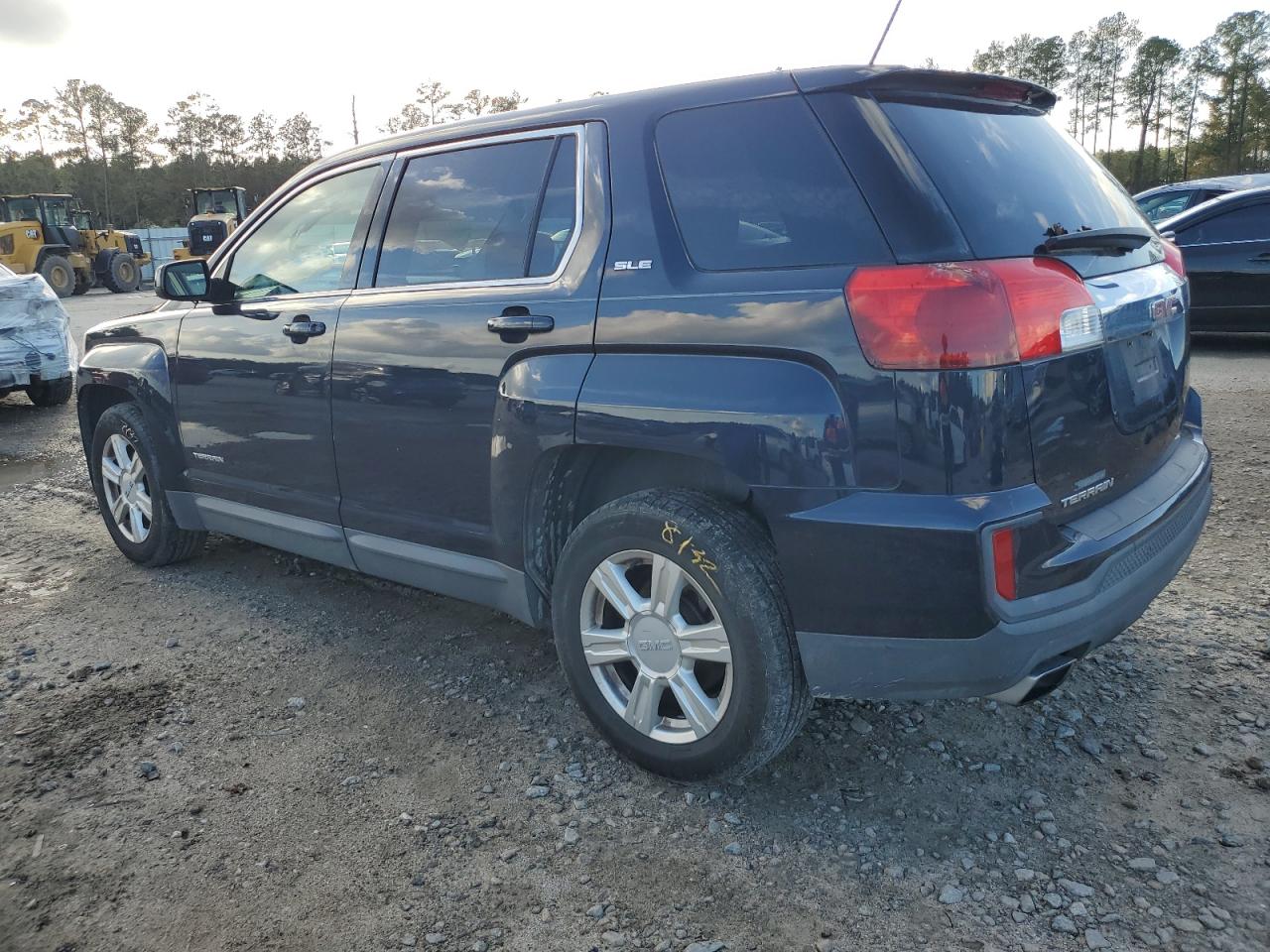 2016 GMC Terrain VIN 2GKALMEK5G6190820 Copart auction photo, side / front end damage thumbnail 2