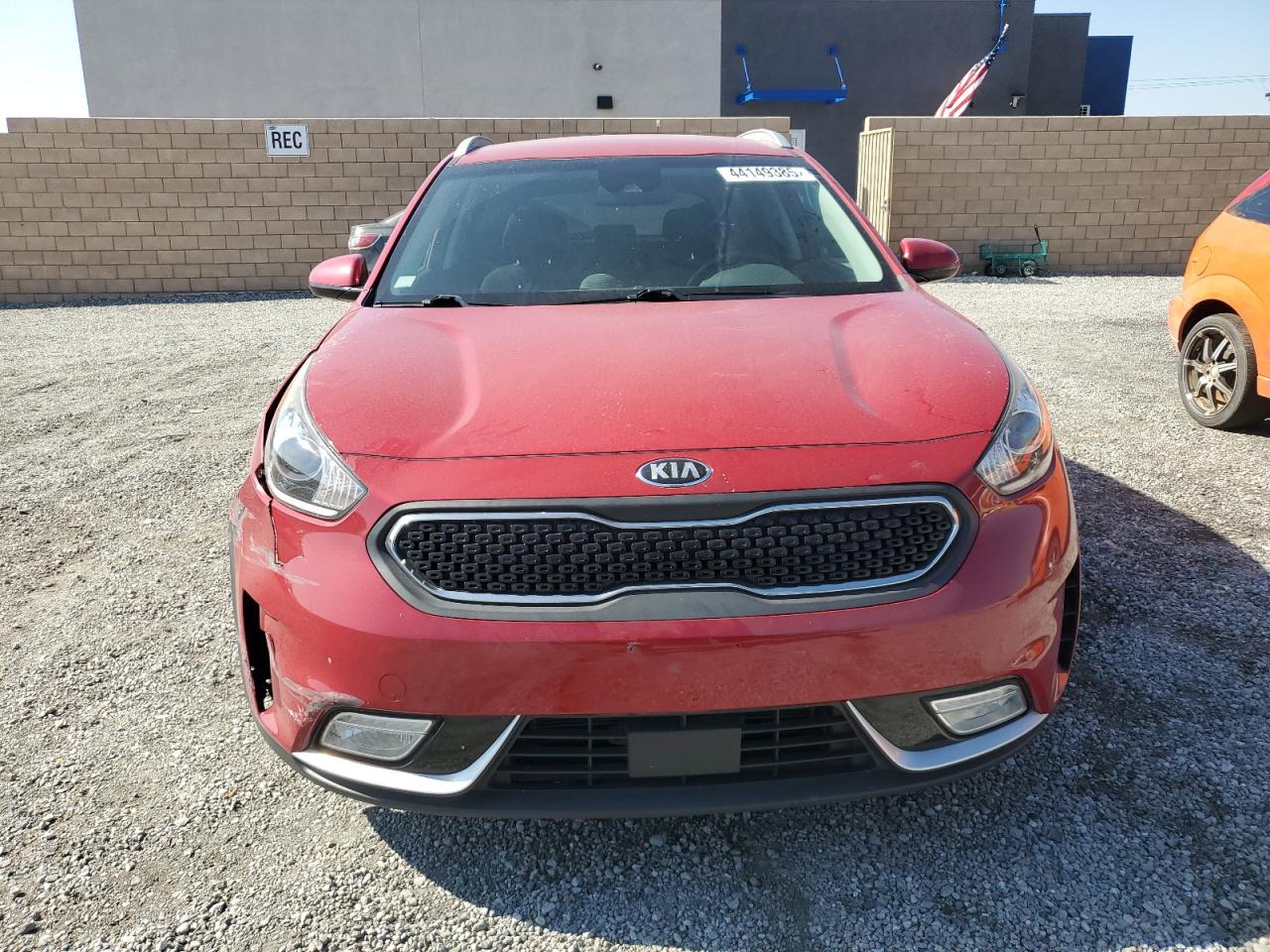 2017 KIA Niro VIN KNDCB3LC1H5102310 Copart auction photo, front end / rear end damage thumbnail 5