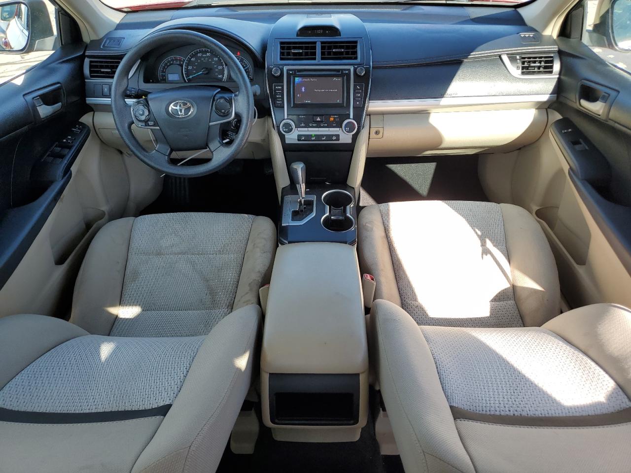 2012 Toyota Camry VIN 4T4BF1FK5CR251228 Copart auction photo, side / rear end damage thumbnail 8