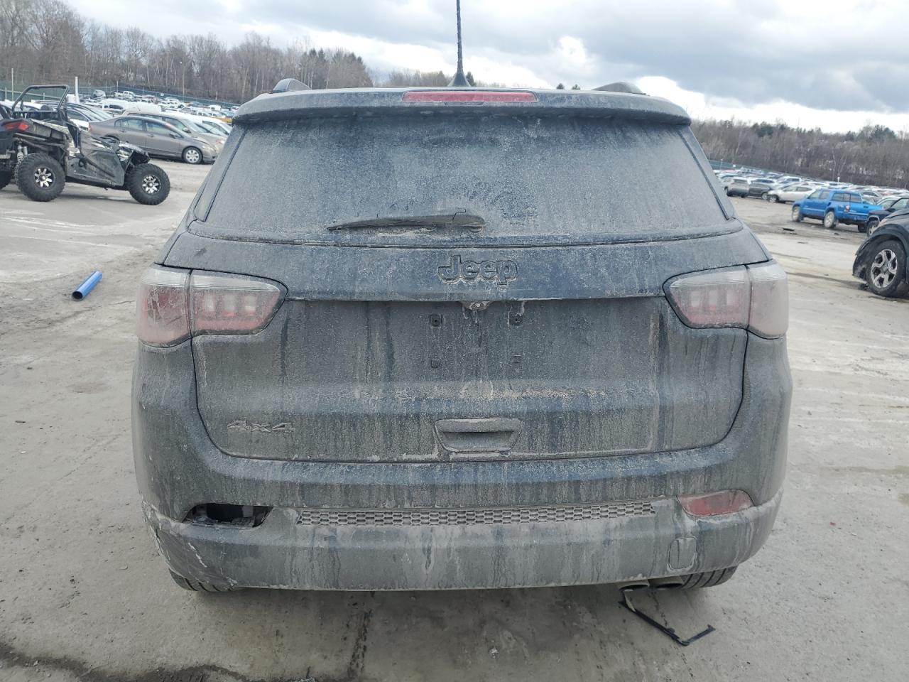 2020 Jeep Compass VIN 3C4NJDBB8LT132102 Copart auction photo, front end / undercarriage damage thumbnail 6