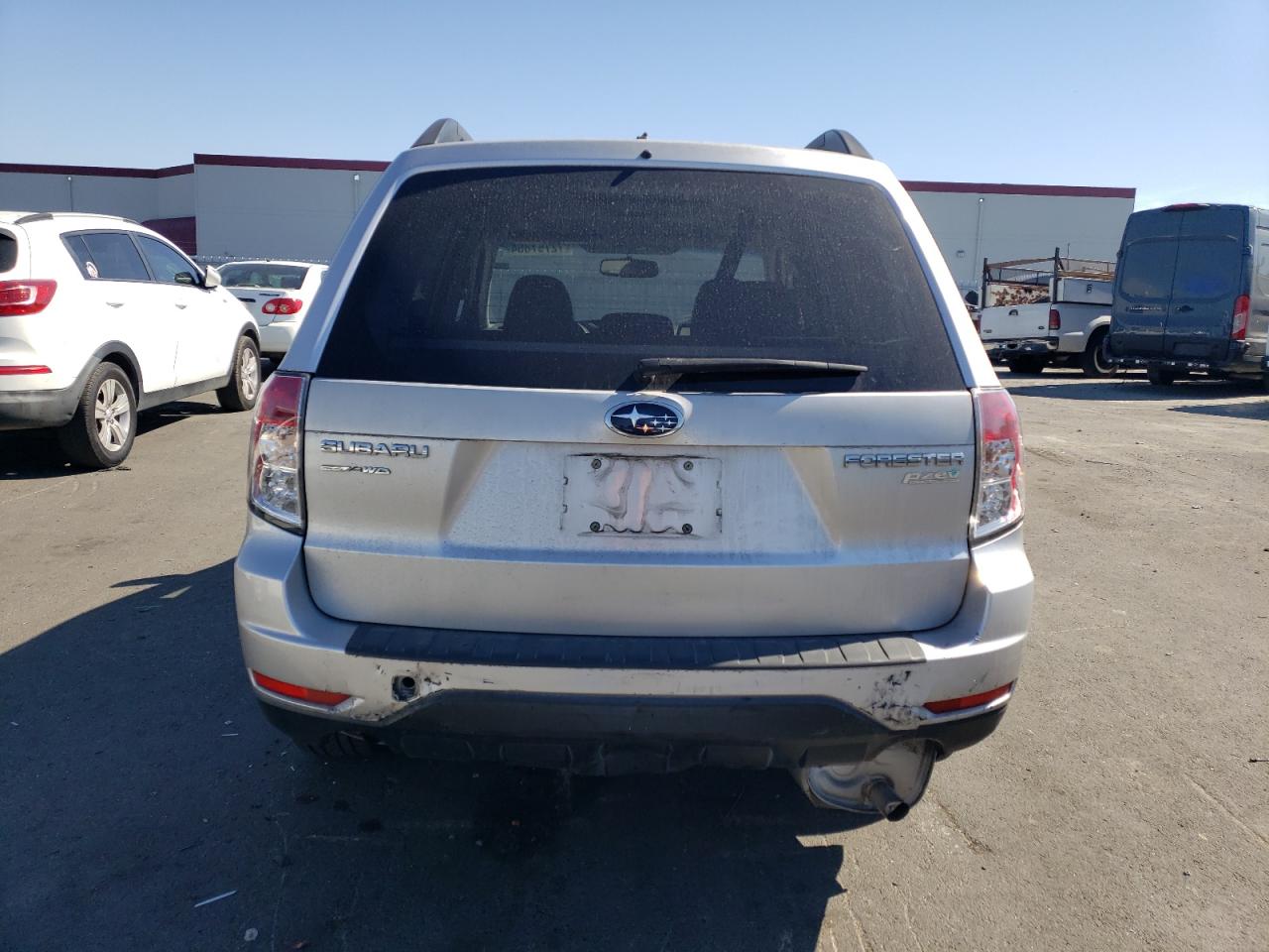 2010 Subaru Forester VIN JF2SH6CC9AH743268 Copart auction photo, rear end damage thumbnail 6