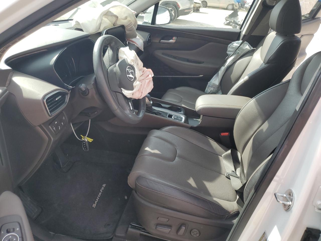 2019 Hyundai Santa Fe VIN 5NMS53AA5KH018743 Copart auction photo, front end / minor dent/scratches damage thumbnail 7