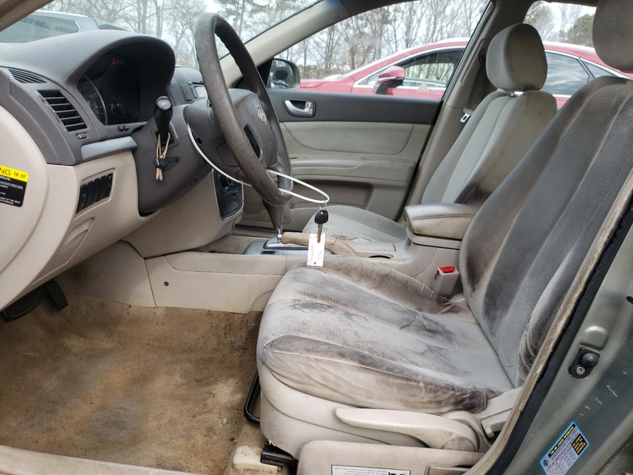 2008 Hyundai Sonata VIN 5NPET46C18H366652 Copart auction photo, rear end damage thumbnail 8