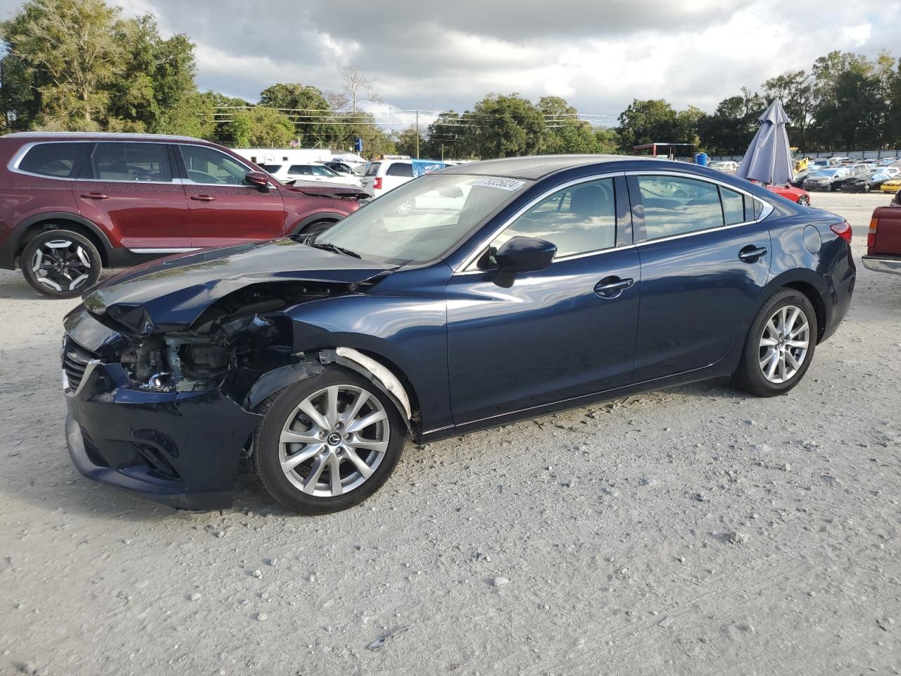 2016 Mazda 6 VIN JM1GJ1U57G1477987