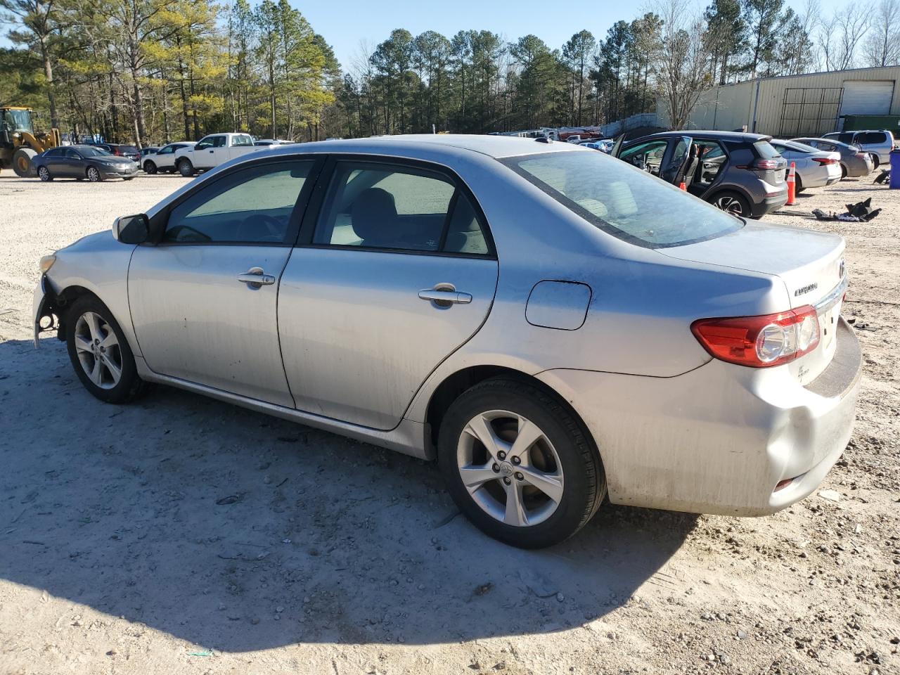 2012 Toyota Corolla VIN 5YFBU4EE5CP042859 Copart auction photo, front end / rear end damage thumbnail 2