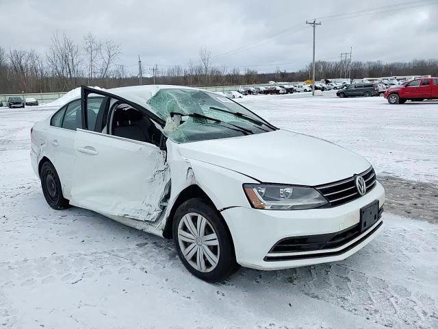 2017 Volkswagen Jetta VIN 3VW2B7AJ0HM337082 Copart auction photo, all over damage thumbnail 13