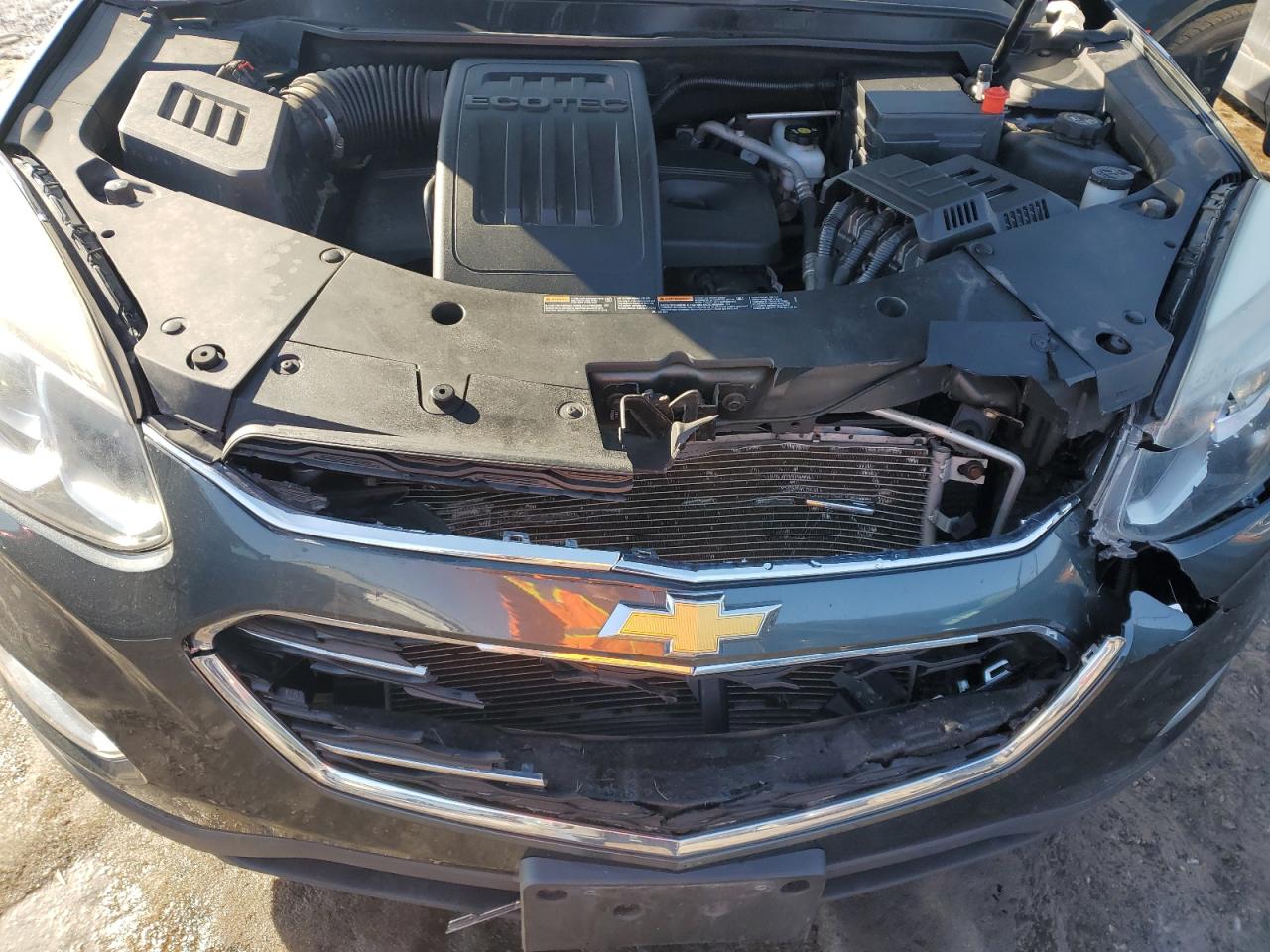 2017 Chevrolet Equinox VIN 2GNFLGEK8H6185672 Copart auction photo, front end damage thumbnail 12