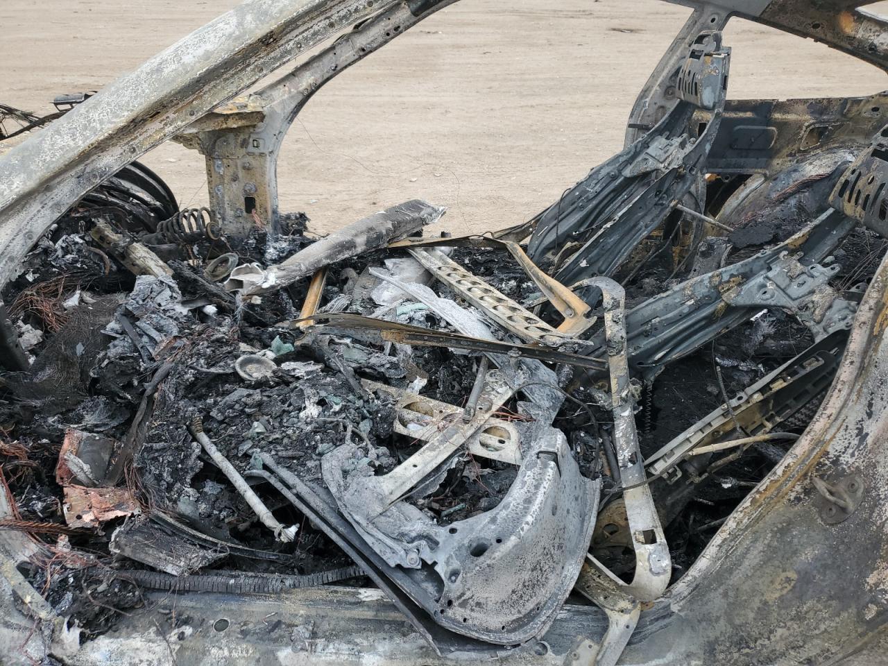 2014 Porsche 911 VIN WP0AD2A92ES167912 Copart auction photo, burn damage thumbnail 7